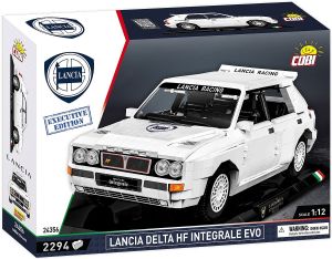 COB24356 - Jeu de construction édition exclusive – 2294 pcs – LANCIA Delta HF Intégrale Evo 1991 de couleur blanche