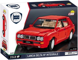 COB24357 - Jeu de construction – 2068 pcs - LANCIA Delta HF Intégrale Evo 1991 de couleur rouge