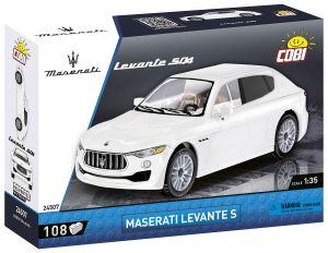 COB24507 - Jeu de construction – 108 pcs - MASERATI Levante S de couleur Blanche