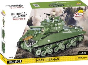 COB2570 - Jeu de construction – 852 pcs - M4A3 SHERMAN