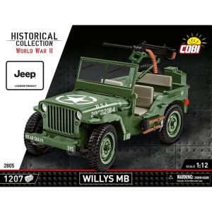 COB2805 - Jeu de construction – Édition exclusive – 1207 pcs - JEEP Willys MB