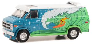 GREEN30474 - Van sous blister de 1978  GMC Vandura custom