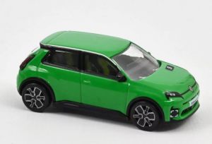 NOREV310974 - Voiture de 2024 couleur verte - RENAULT 5 E-Tech 100% Électrique