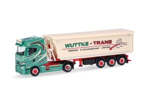 HER317610 - Camion avec remorque à cuvelage 3 essieux WUTTKE TRANS – RENAULT T 4x2