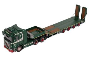 IMC32-0192 - Camion avec porte engins – SCT transport - SCANIA R Séries Middle Roof 6x4