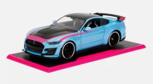 JAD35200 - Voiture de la srie PINK SLIPS - ORD Mustang Shleby GT500 de 2020 couleur bleu