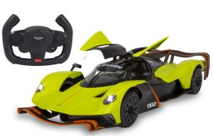 JAM402168 - Voiture radiocommandée couleur verte pomme – ASTON MARTIN Valkyrie AMR Pro