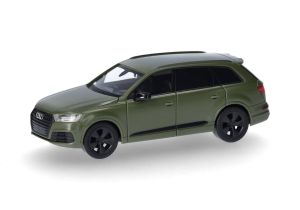 HER420969-002 - Voiture de couleur vert - AUDI Q7 vitres teintées