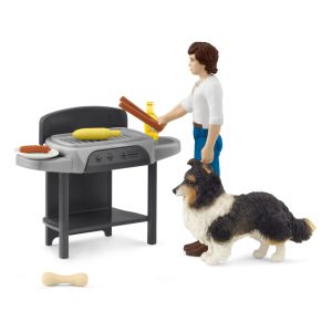 SHL42754 - Figurines et accessoires - Tom s'occupe du barbecue