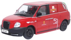 OXF43TX5003 - Véhicule utilitaire de couleur rouge - Taxi TX5 LEVC Letric - VAN ROYAL MAIL