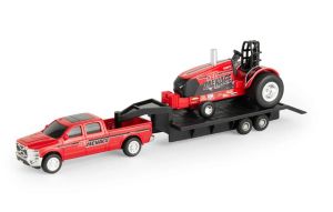 ERT47569 - Pick-up avec porte voiture – CASE IH Red Menace Pulling