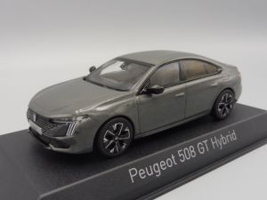 NOREV475833 - Voiture de 2023 couleur grise - PEUGEOT 508 GT Hybrid