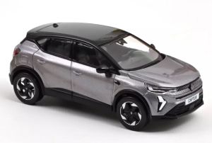 NOREV517767 - Voiture de 2024 couleur noire et gris cassiopée - RENAULT Captur