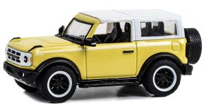 GREEN68030-D - Voiture de 2023 couleur jaune - FORD Bronco Heritage édition