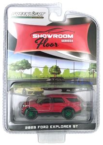 GREEN68040-C_VERT - Voiture avec jantes vertes sous blister de la série SHOWROOM FLOOR - FORD Explorer ST 2023 Rouge