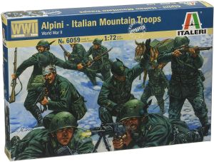 ITA6059 - Maquette à peindre - Troupes de montagne italiennes Alpini