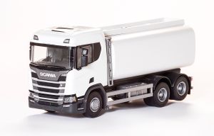 EMEK96112 - Camion citerne de couleur blanc - SCANIA CR 6x4