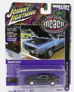 JLMC031B-F - Voiture sous blister de la série MUSCLE CARS - CHEVROLET COPO Camaro RS 1969 vert