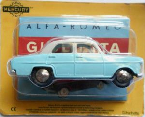 MAGMYGIULIETTA - Voiture de la série Mercury – ALFA ROMEO Giulietta bleu