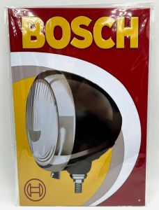 MAGPB214 - Plaque de 20x30 cm couleur rouge et jaune – BOSCH Phare