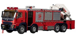 SANYJY200 - Camion des pompiers - VOLVO FMX - SANY JY200