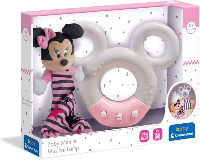 Jouet pour bebe Doudou et projecteur DISNEY Minnie Marketoy